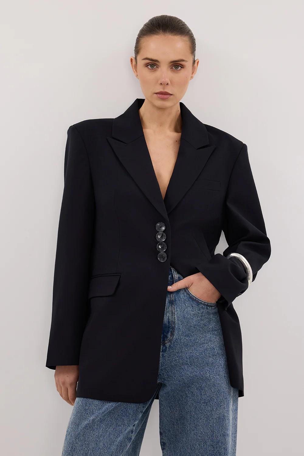 ANDIE INK OVERSIZED BLAZER - Image 2