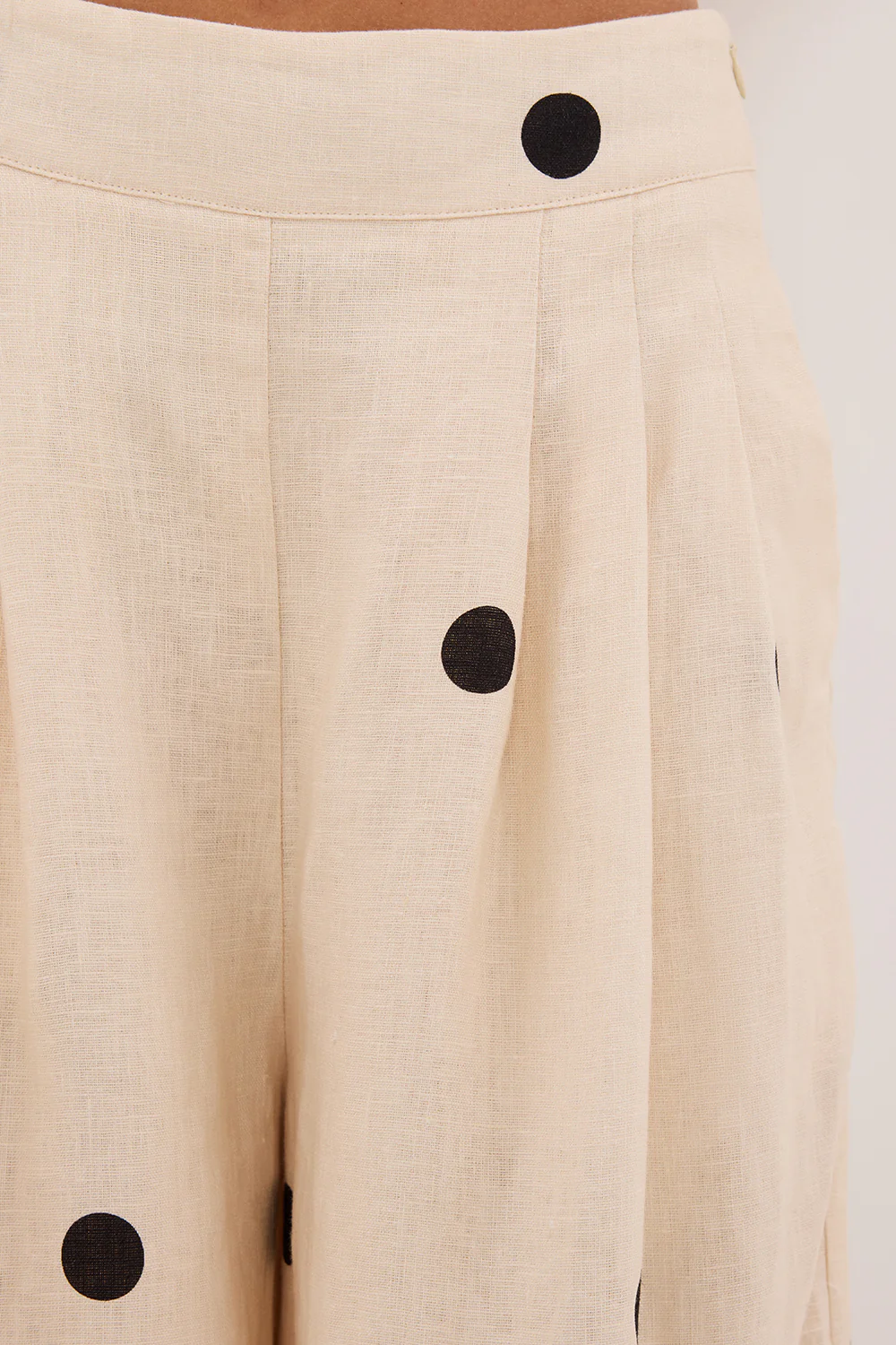 BEVERLY CREAM SPOT PANT - Image 5
