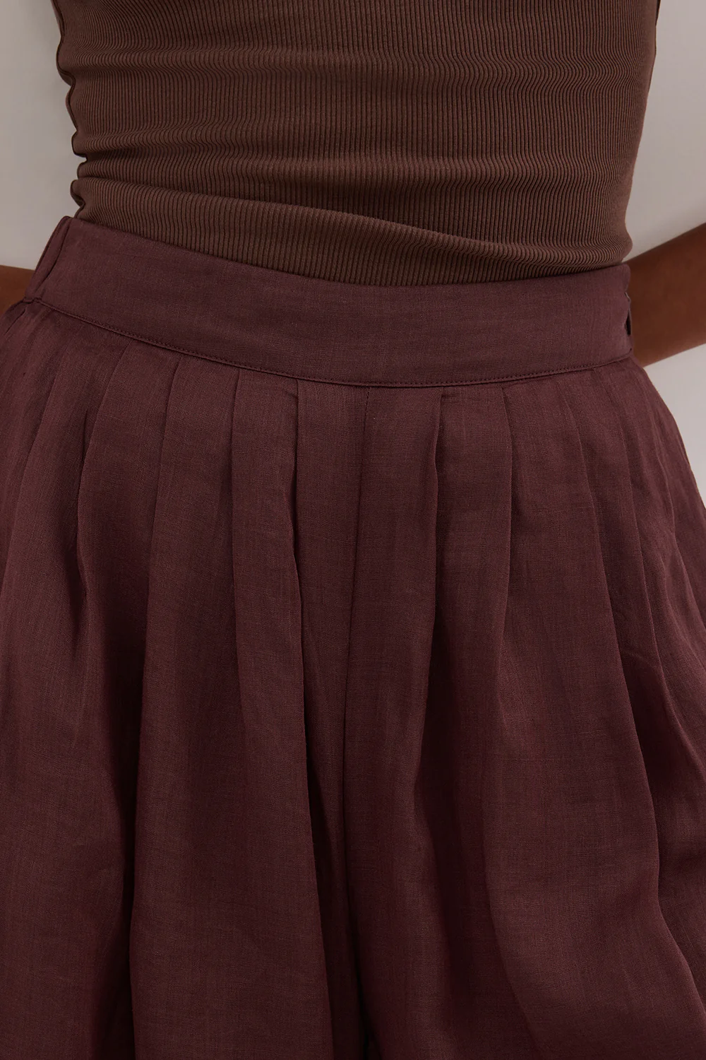 CARMEL WALNUT RAMIE PANT - Image 5