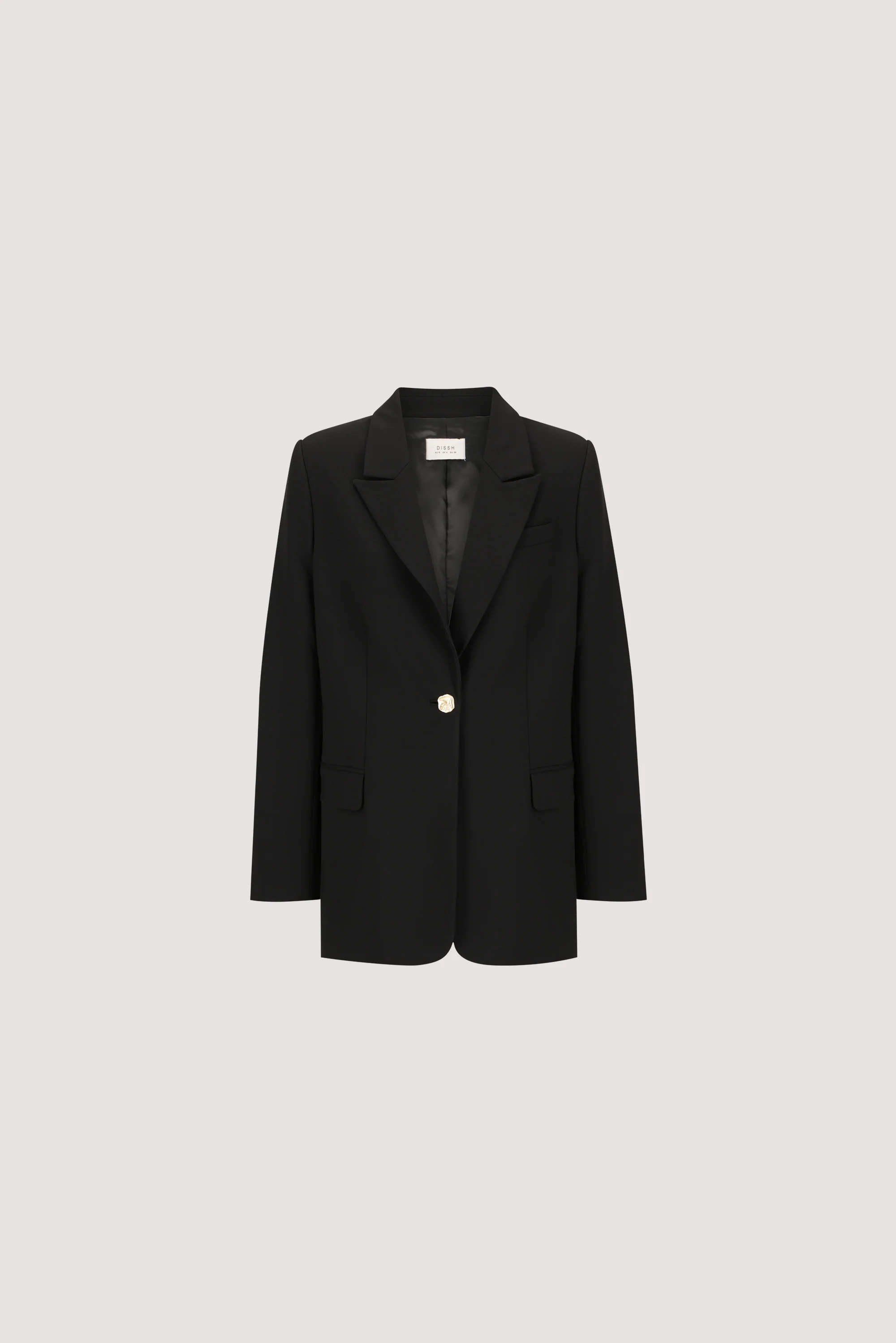 COHEN BLACK CINCHED BLAZER - Image 7