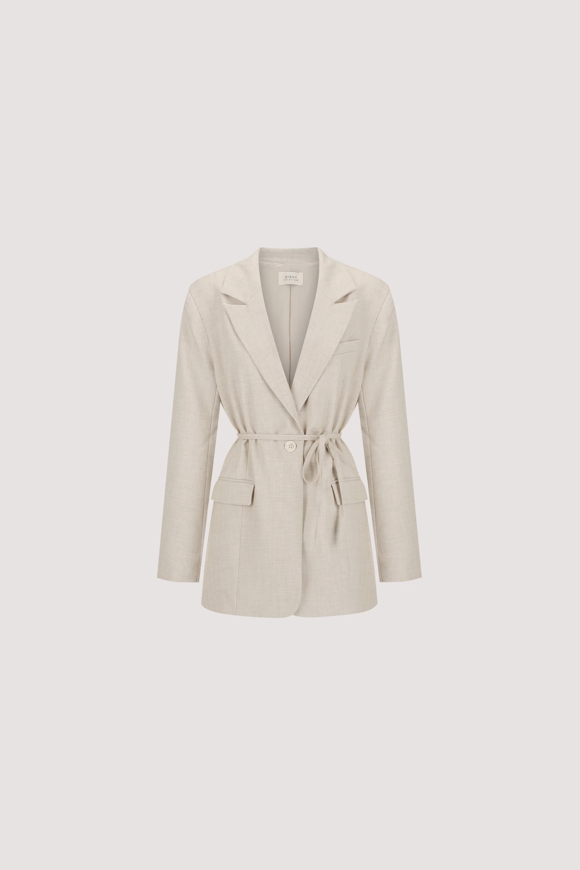 CYRUS NATURAL CINCHED BLAZER - Image 9