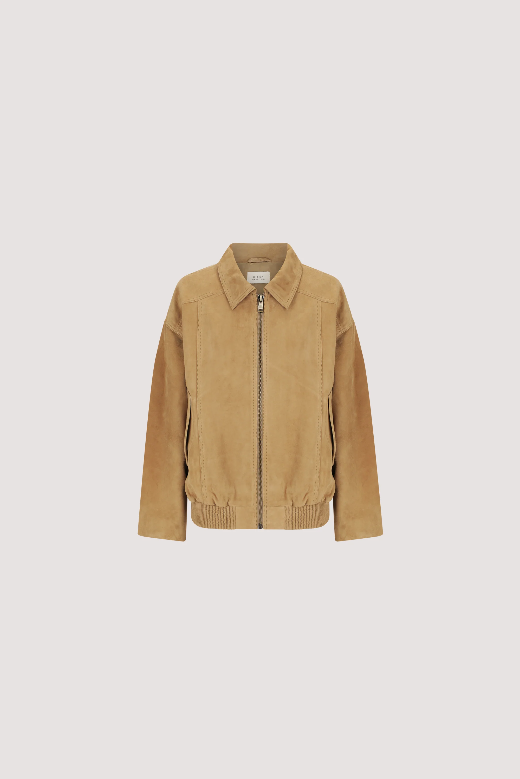 DENVER PAMPAS SUEDE LEATHER BOMBER JACKET - Image 6