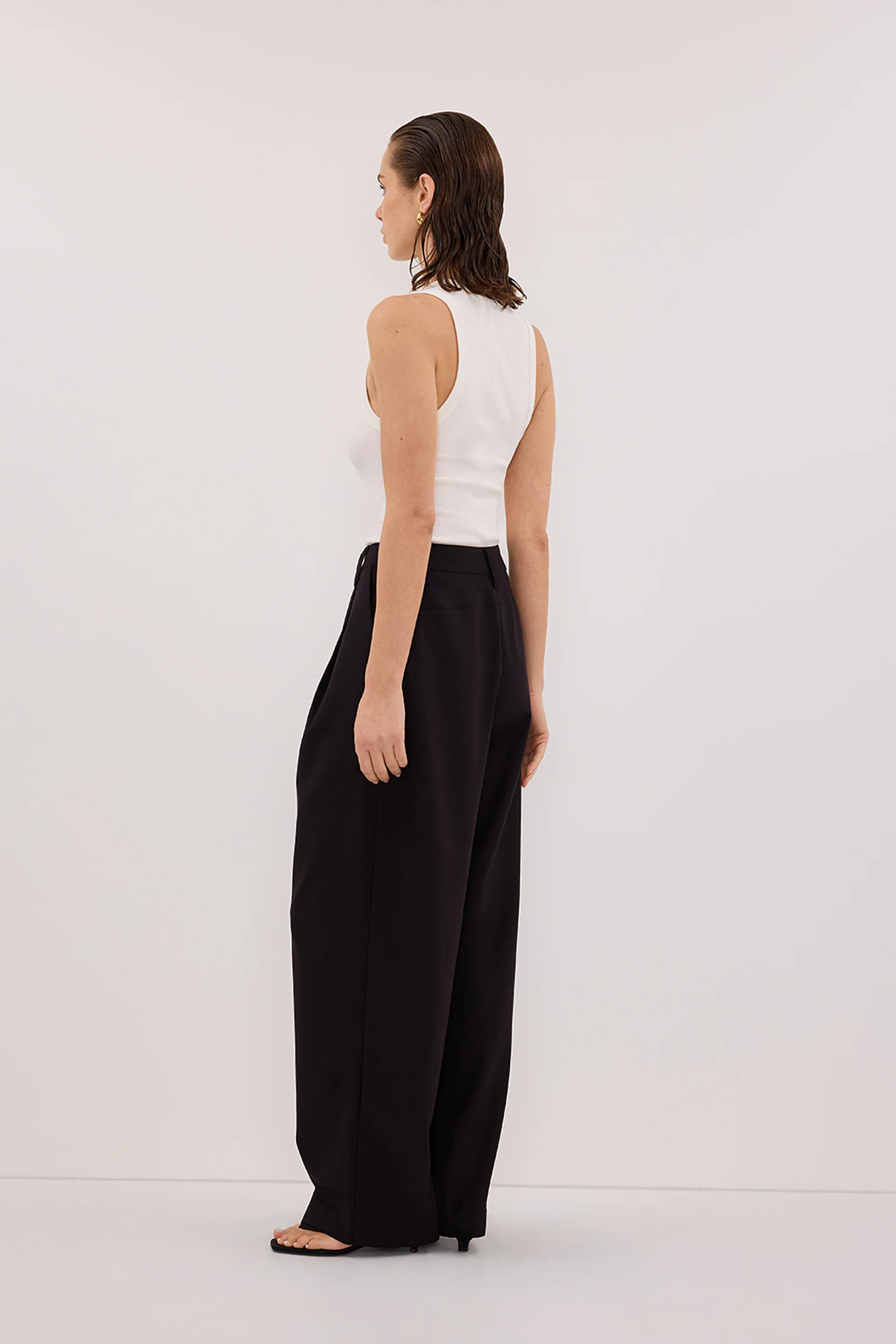 EDEN BLACK TAILORED PANT - Image 5