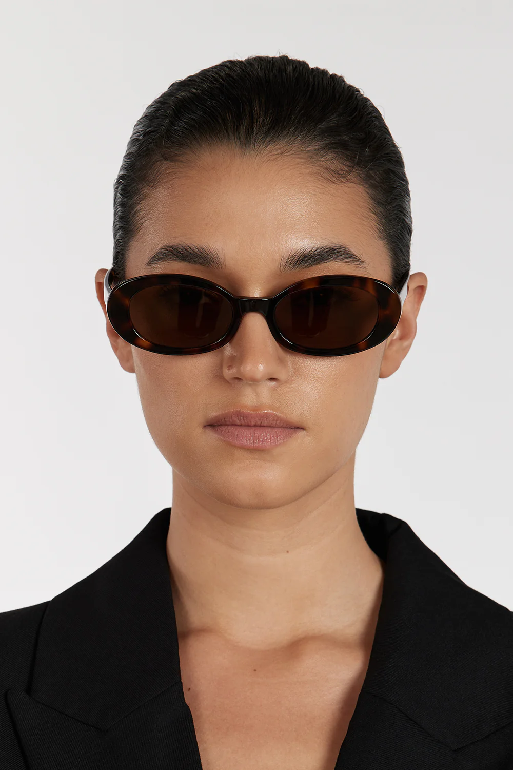 ELISA JOHNSON LYRIC LEIGH IN BROWN TORTOISE SUNGLASSES - Image 2