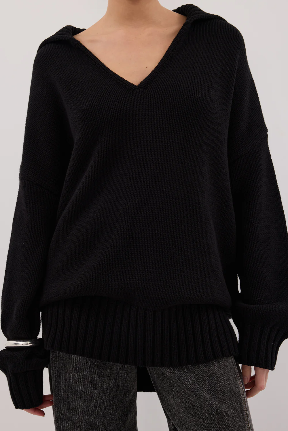 FRANKIE BLACK SAILOR JUMPER - Image 5
