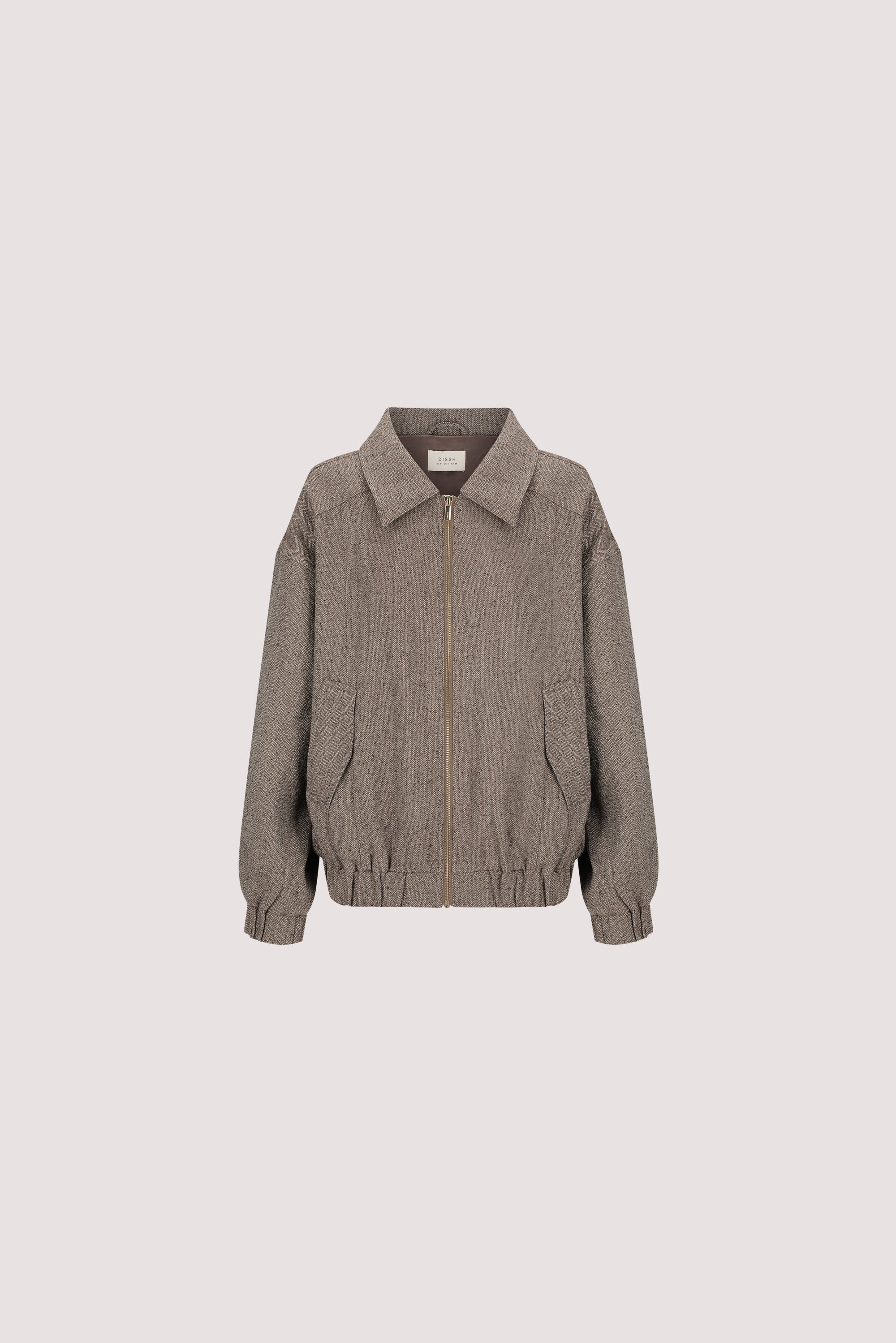 FRANKIE CHOC TWEED BOMBER JACKET - Image 6