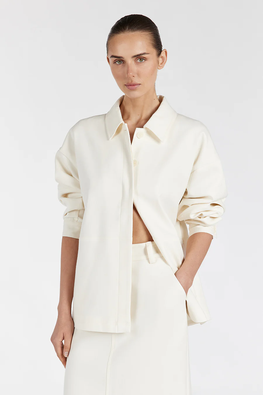JAC CREAM LONGLINE TRUCKER - Image 2