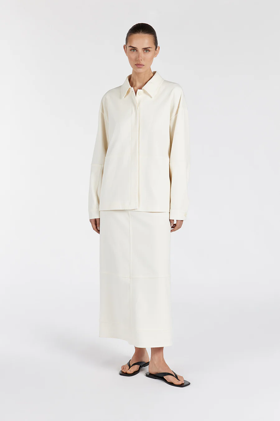 JAC CREAM LONGLINE TRUCKER - Image 5