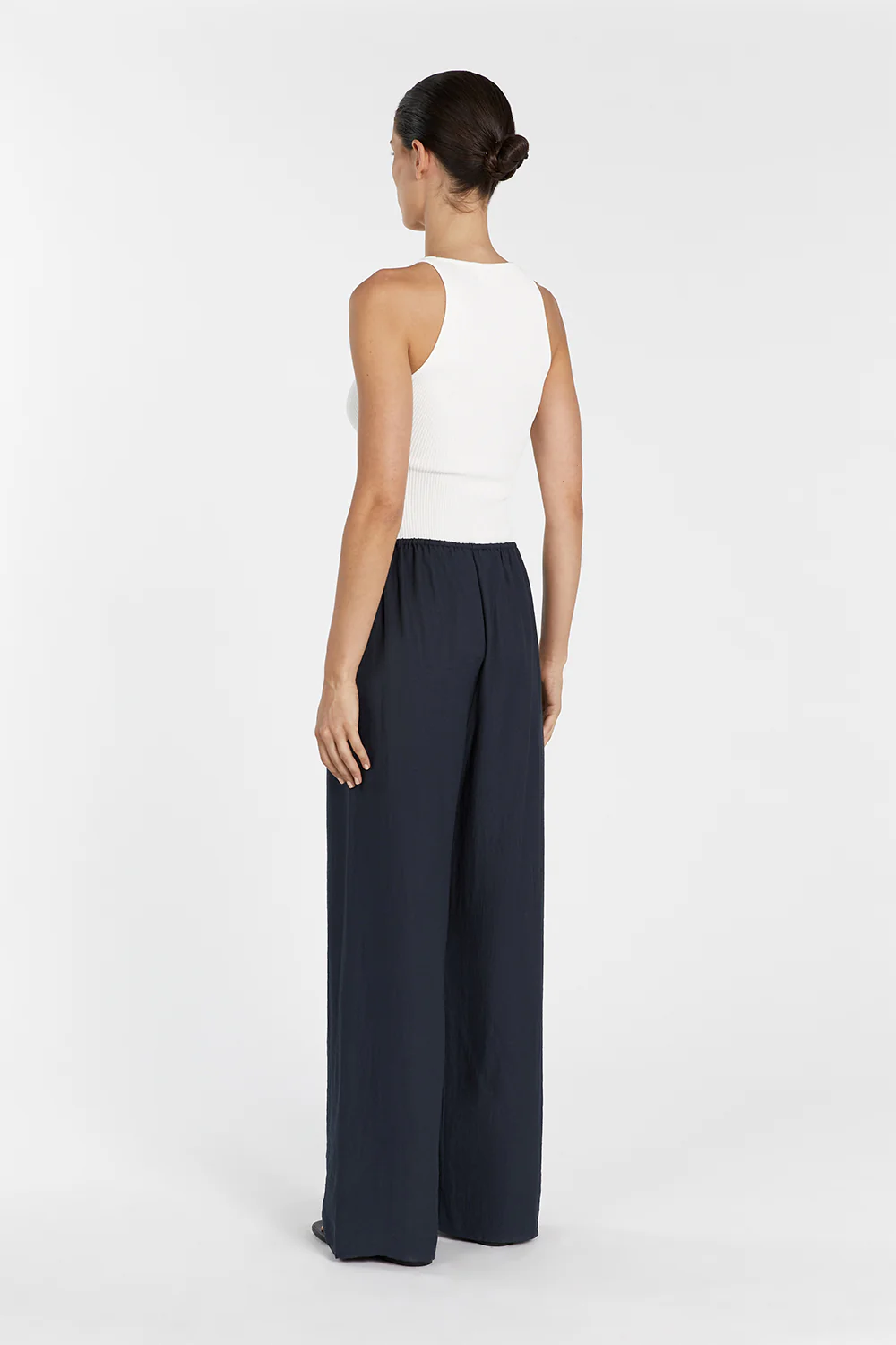 JOLIE SLATE MARLE DRAWSTRING PANT - Image 5