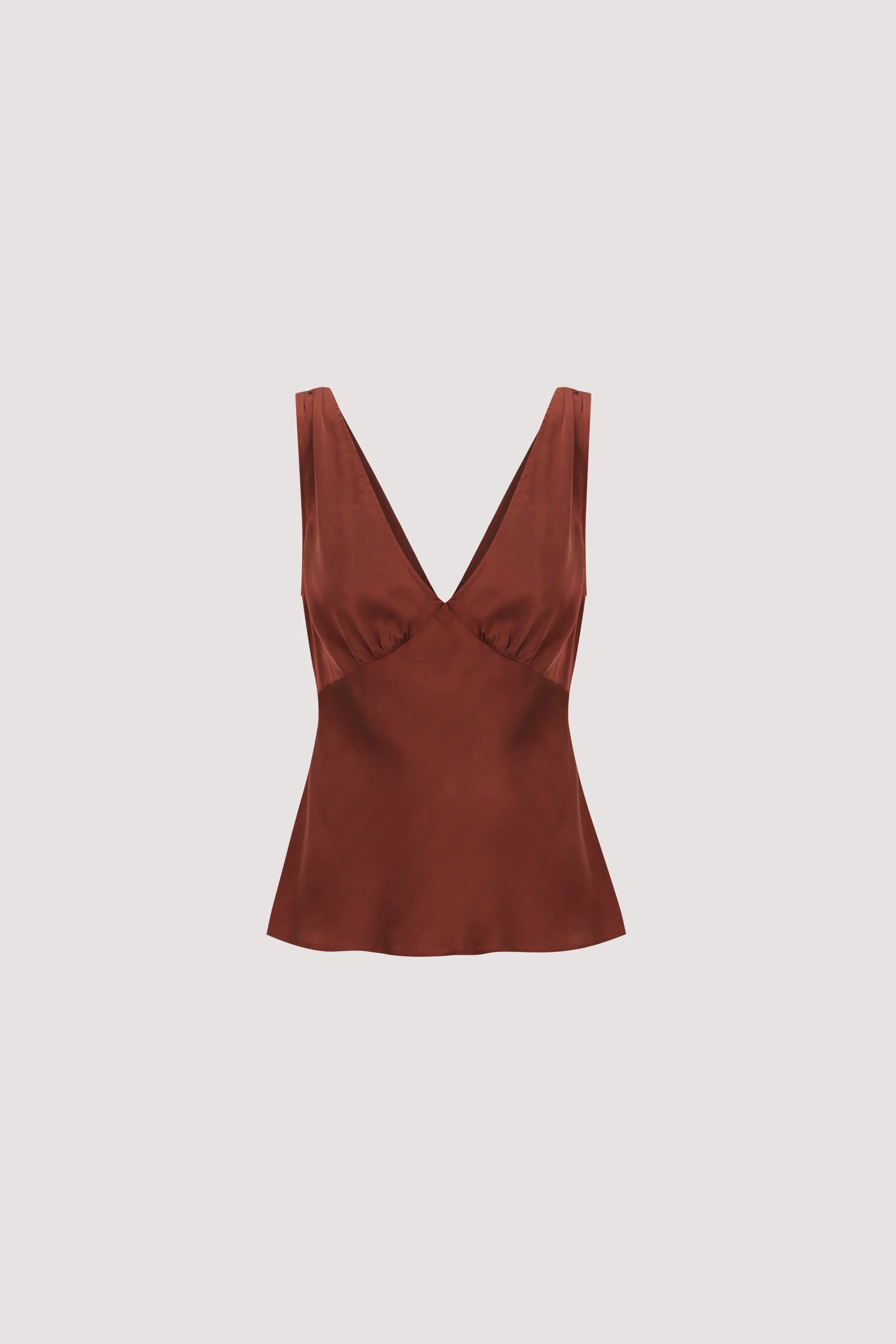 JORJA SAHARA SLEEVELESS SILK TOP - Image 7