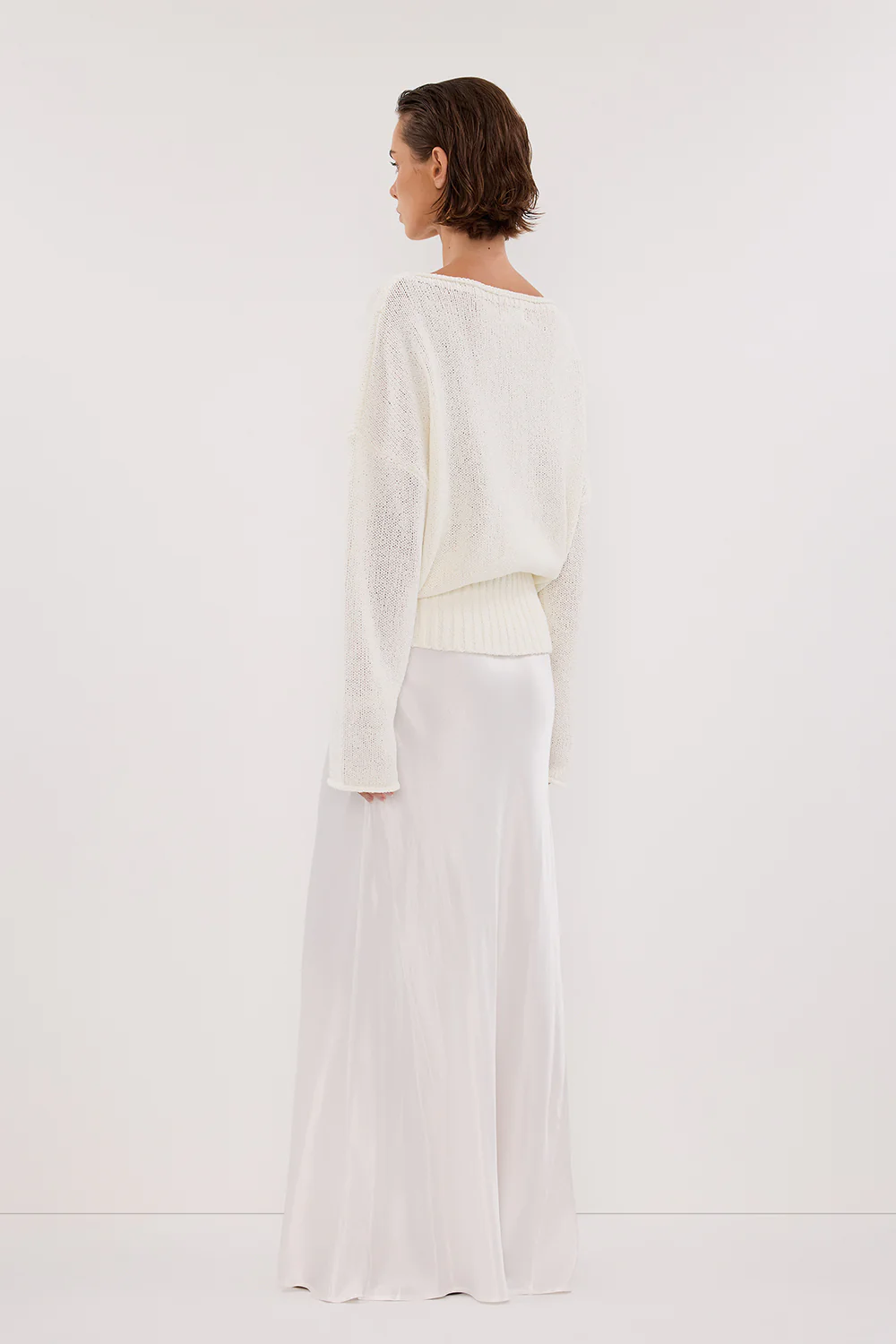 JULES WHITE LONG SLEEVE KNIT TOP - Image 4