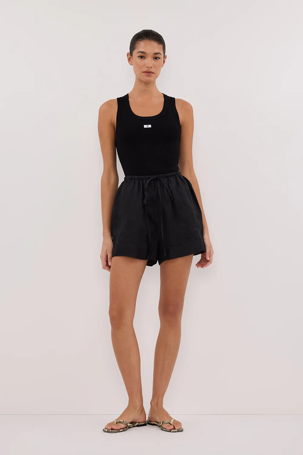 KAI BLACK RAMIE SHORT - Image 5
