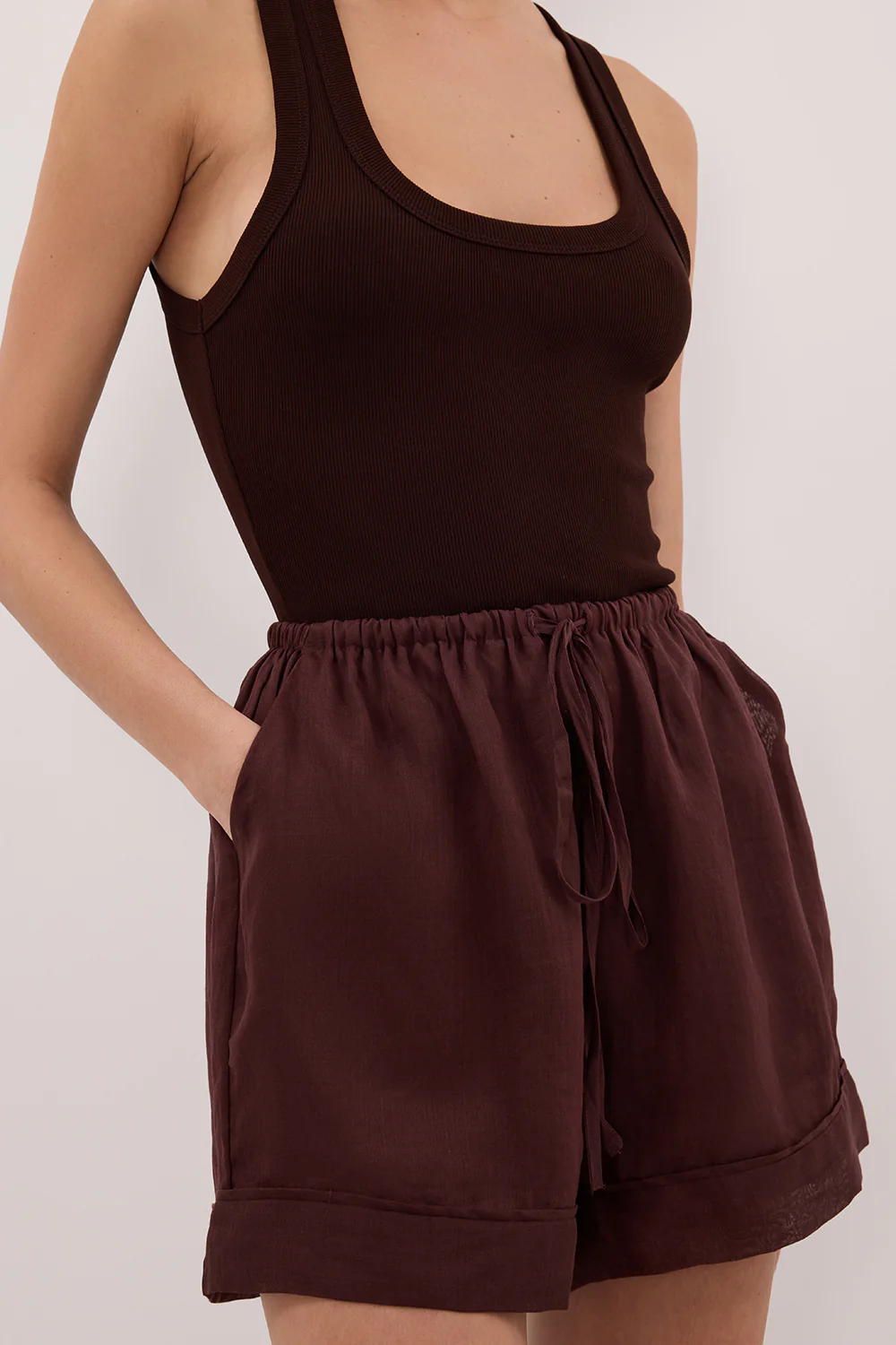 KAI WALNUT RAMIE SHORT - Image 6