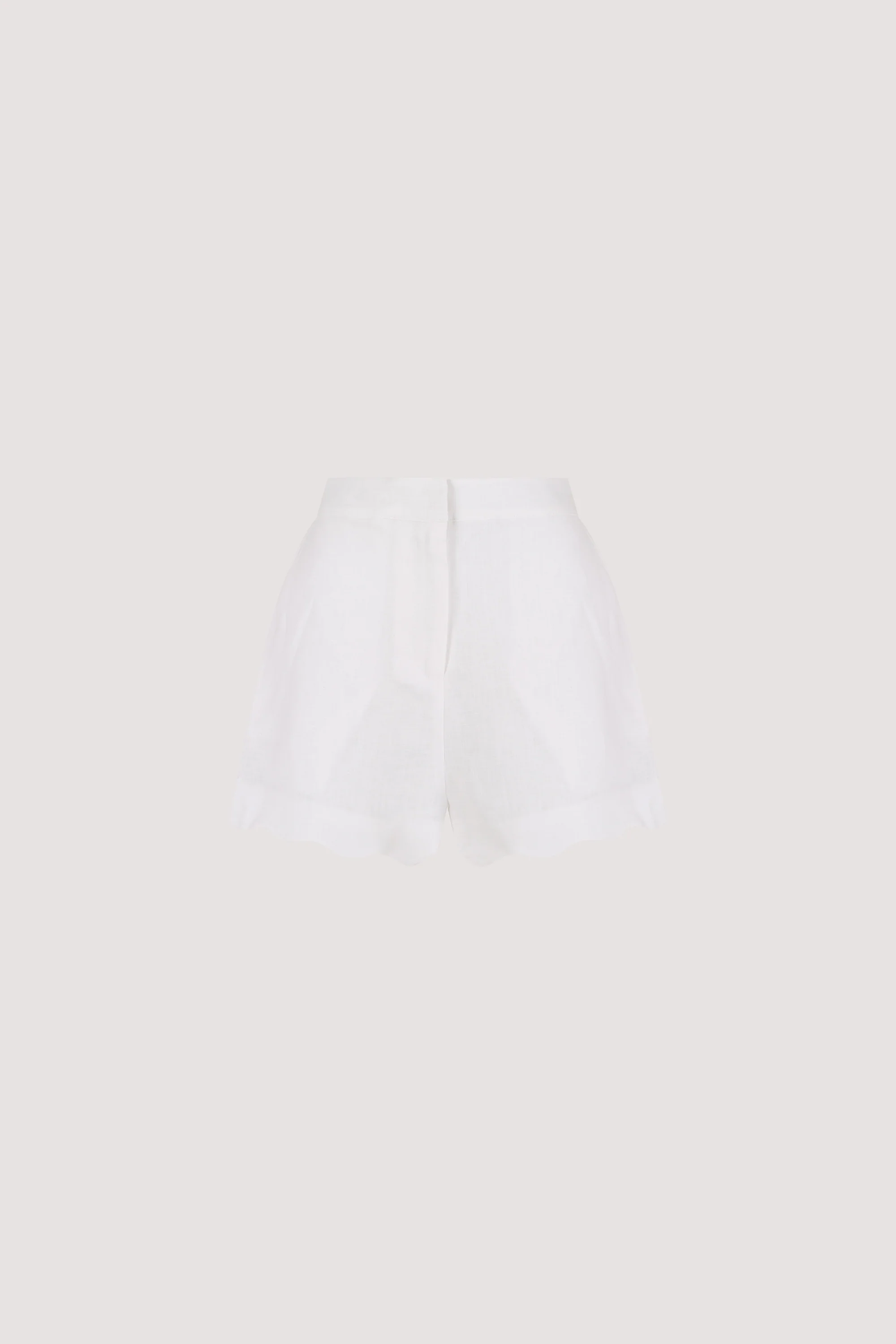 LELA WHITE LINEN SHORT - Image 5