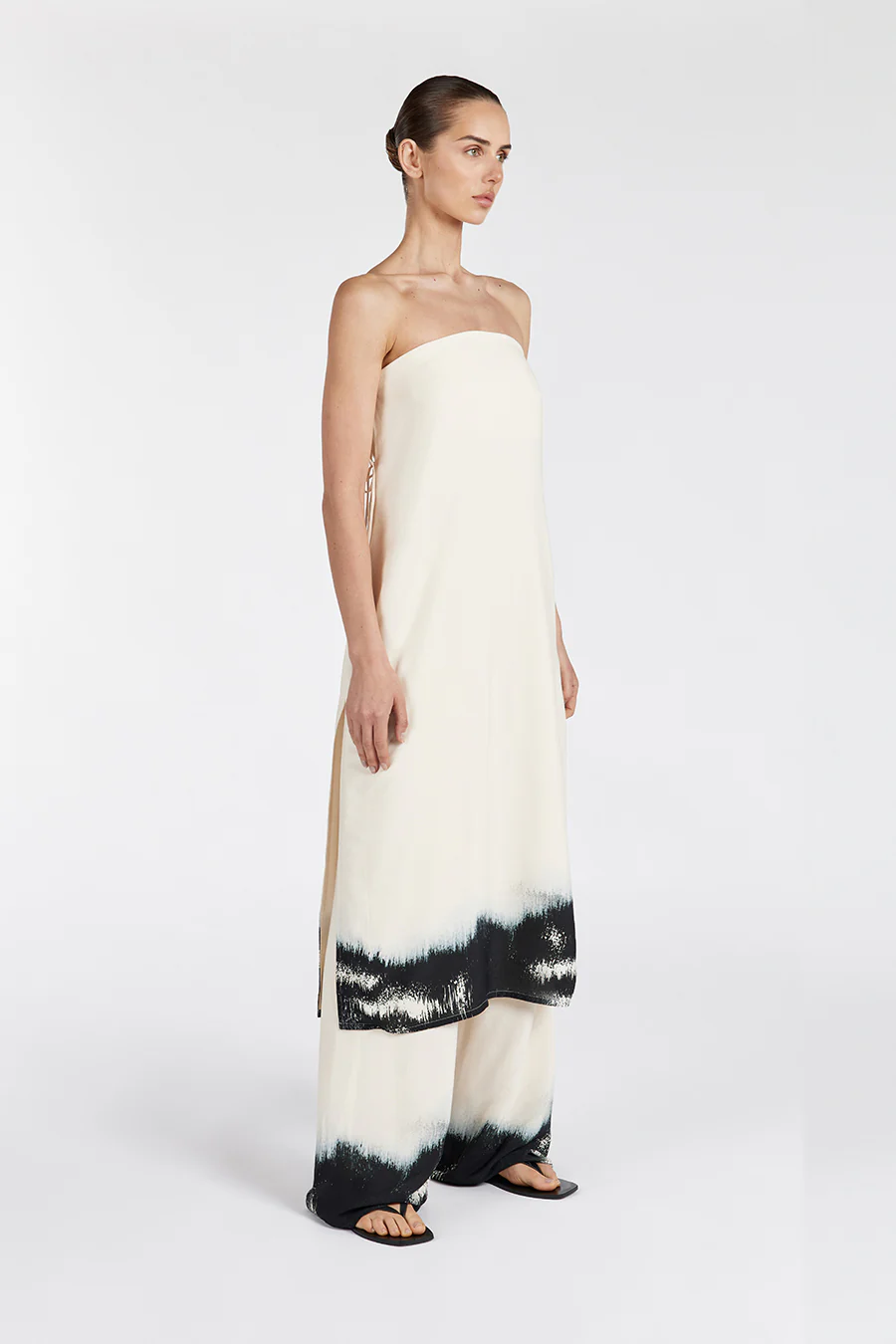 LILY CREAM PRINTED PANT - Image 2