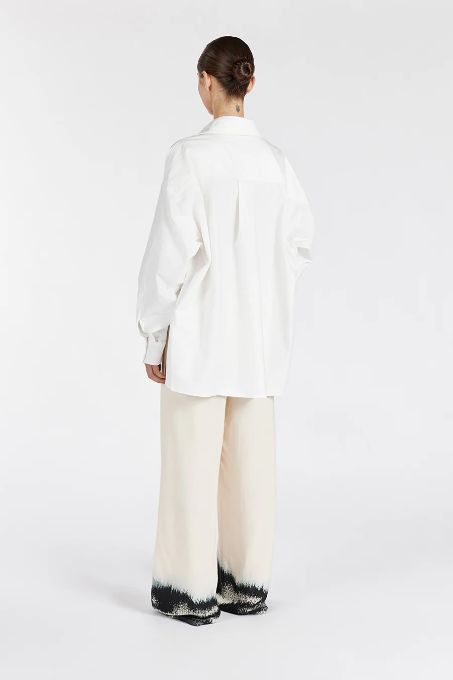 LILY CREAM PRINTED PANT - Image 5