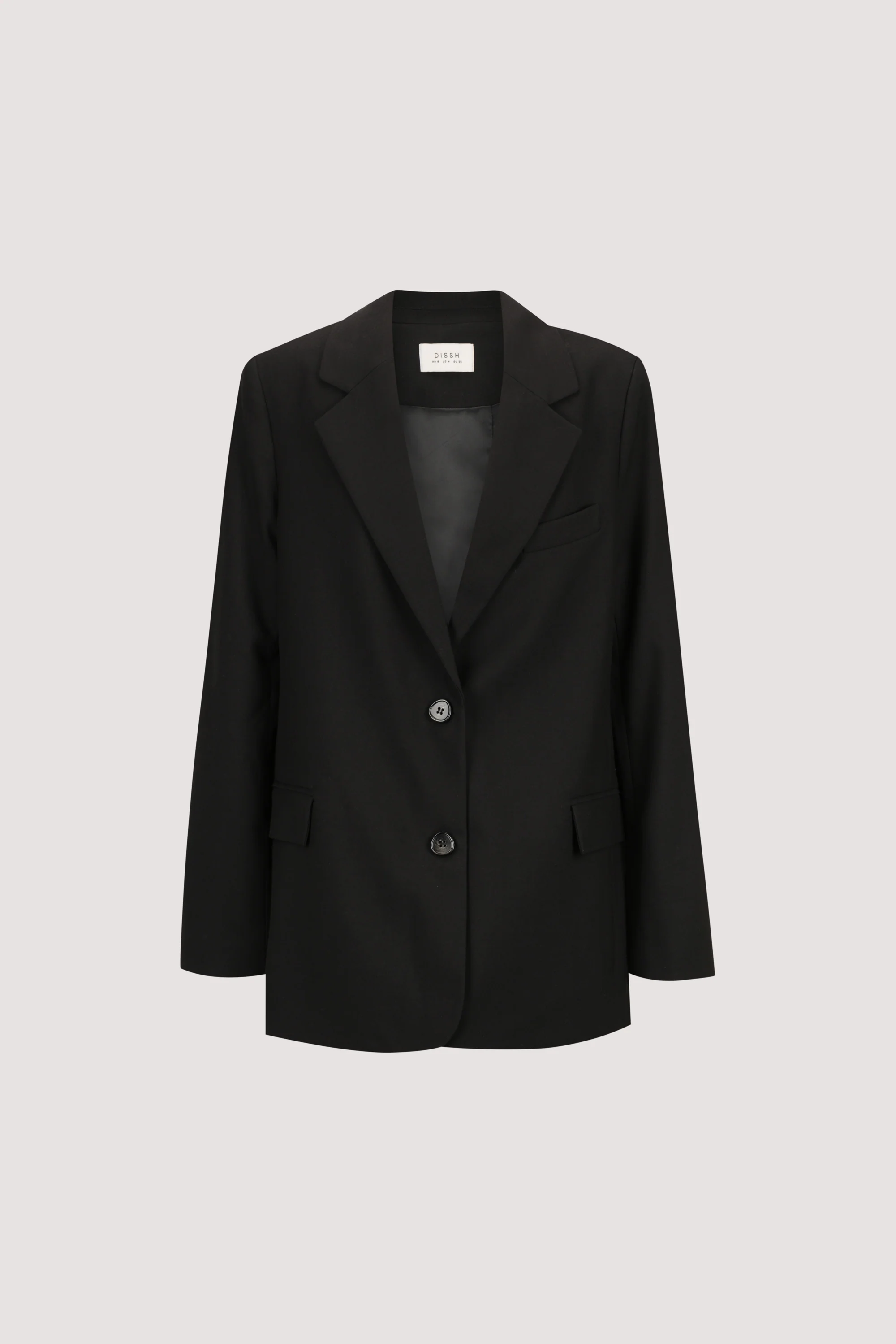 LIZA BLACK OVERSIZED BLAZER - Image 6