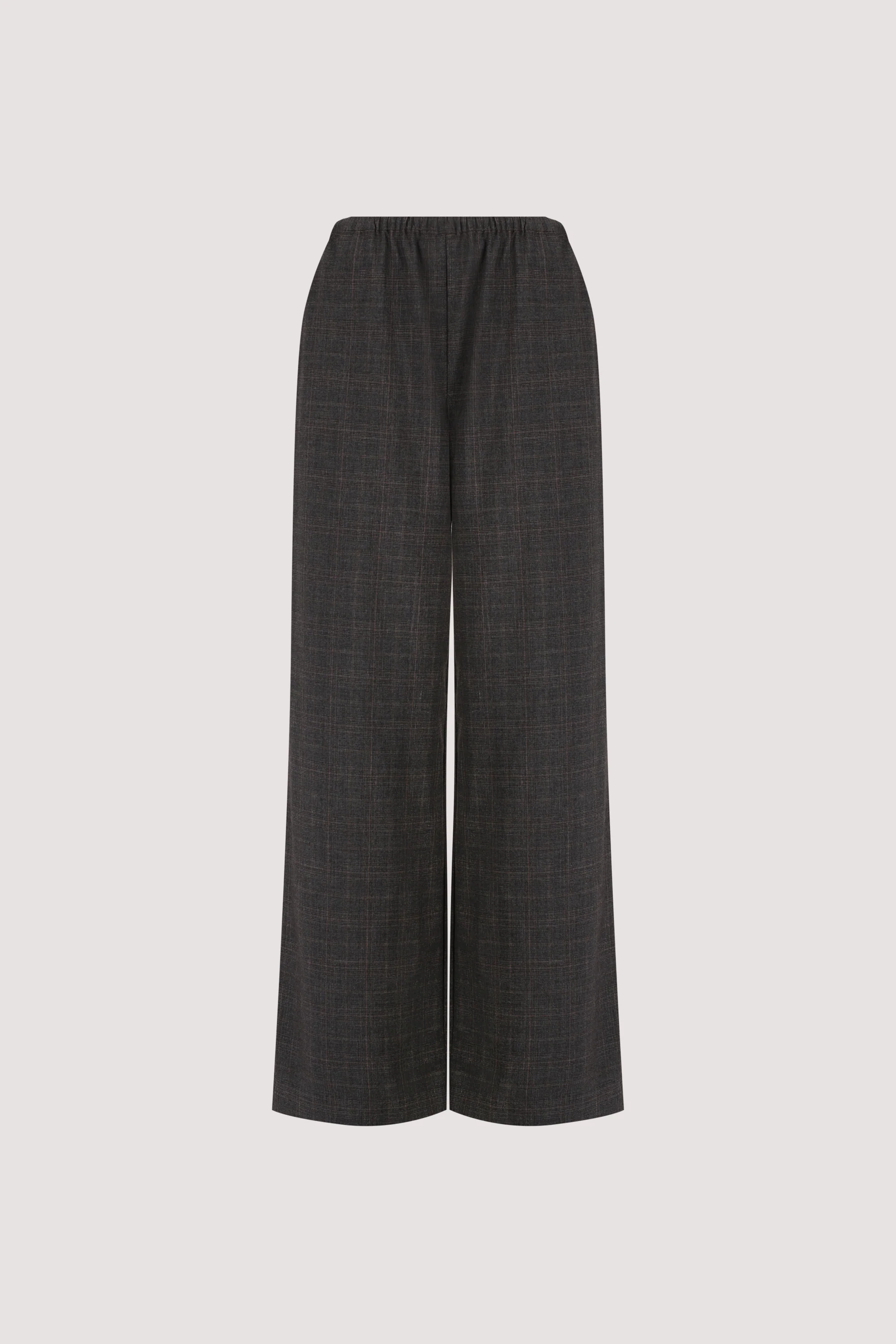 MARCO GREY PLAID ELASTIC PANT - Image 7