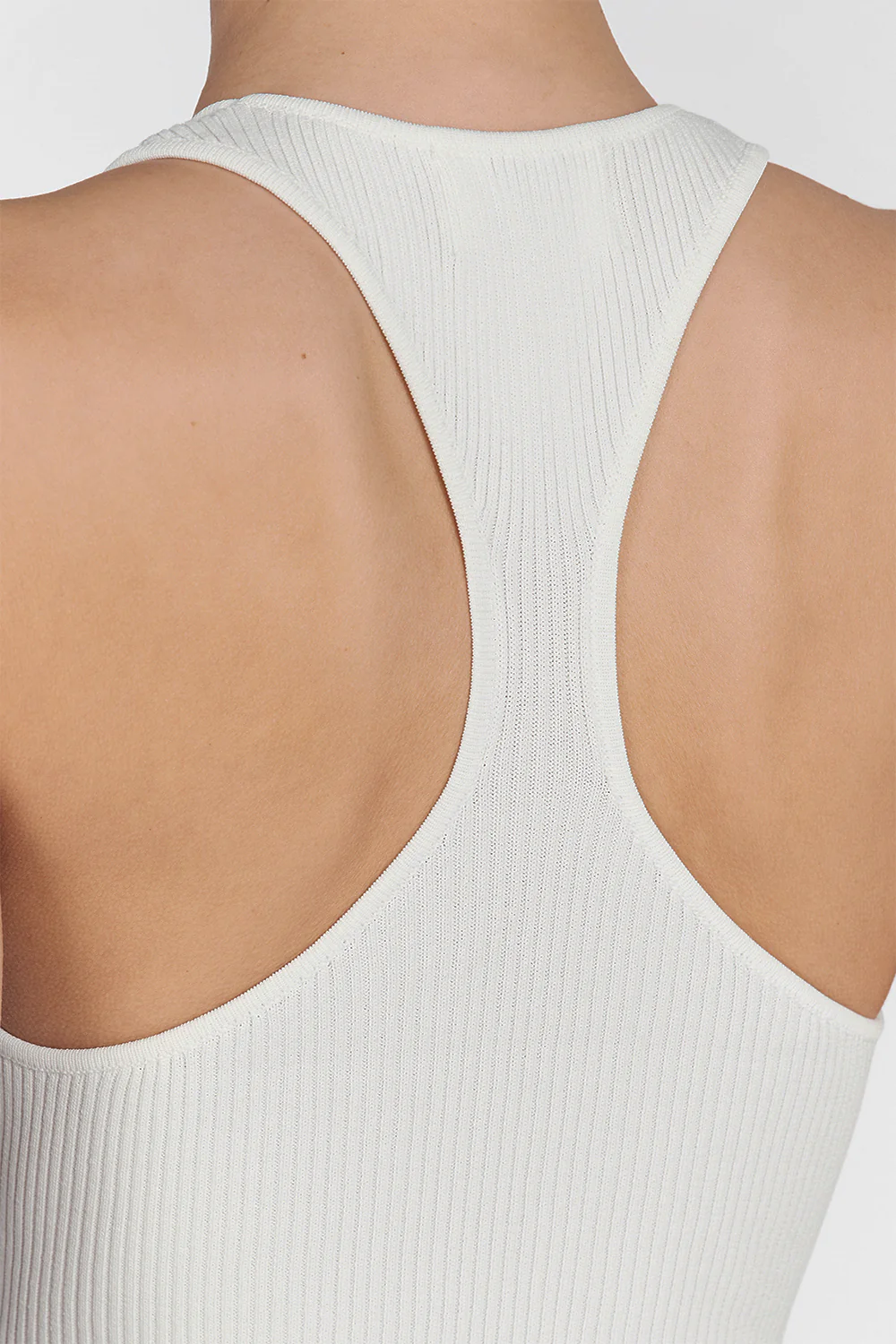 MARTHA OFF WHITE RACER BODYSUIT - Image 6