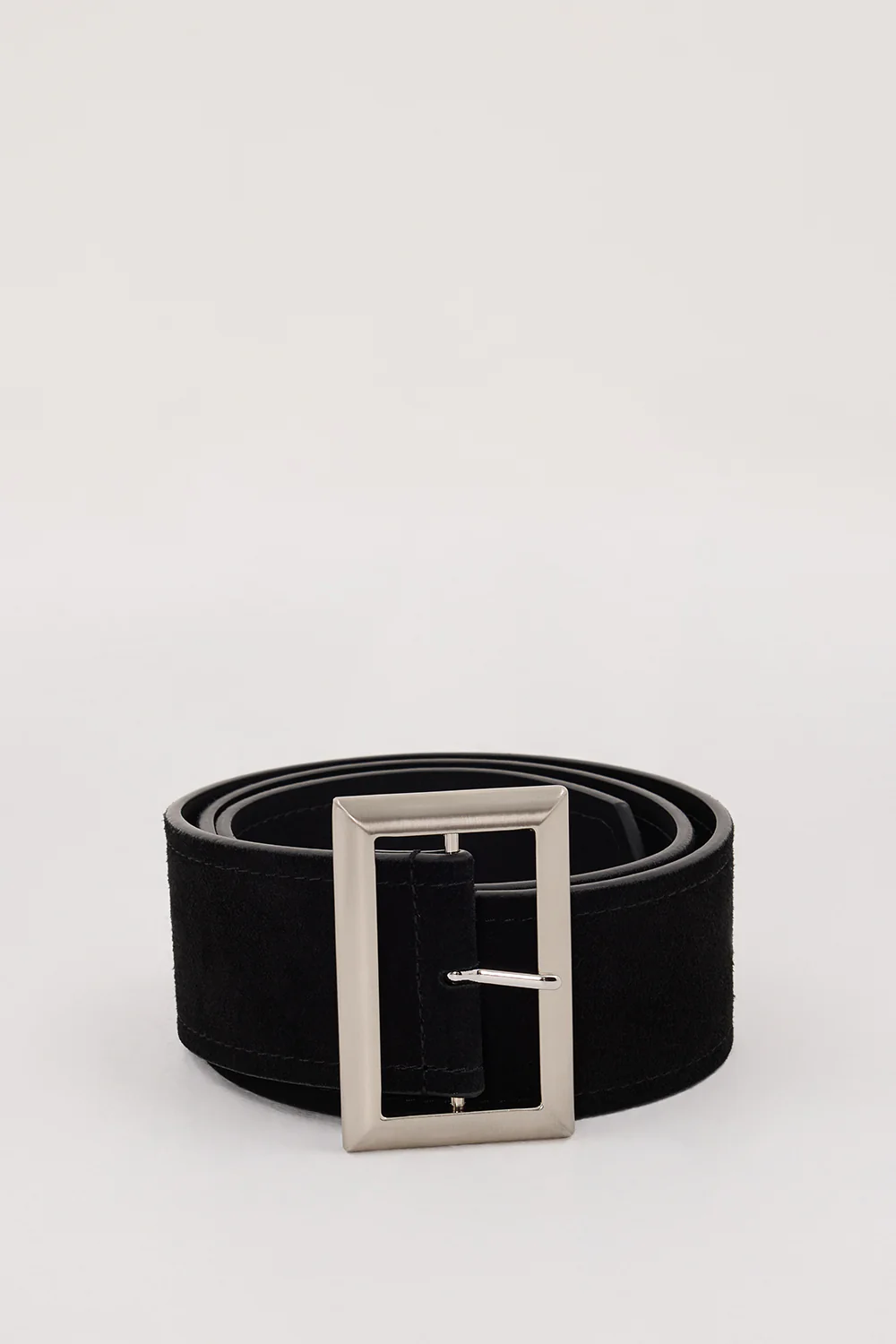 NOAH THE LABEL BLACK SUEDE BELT
