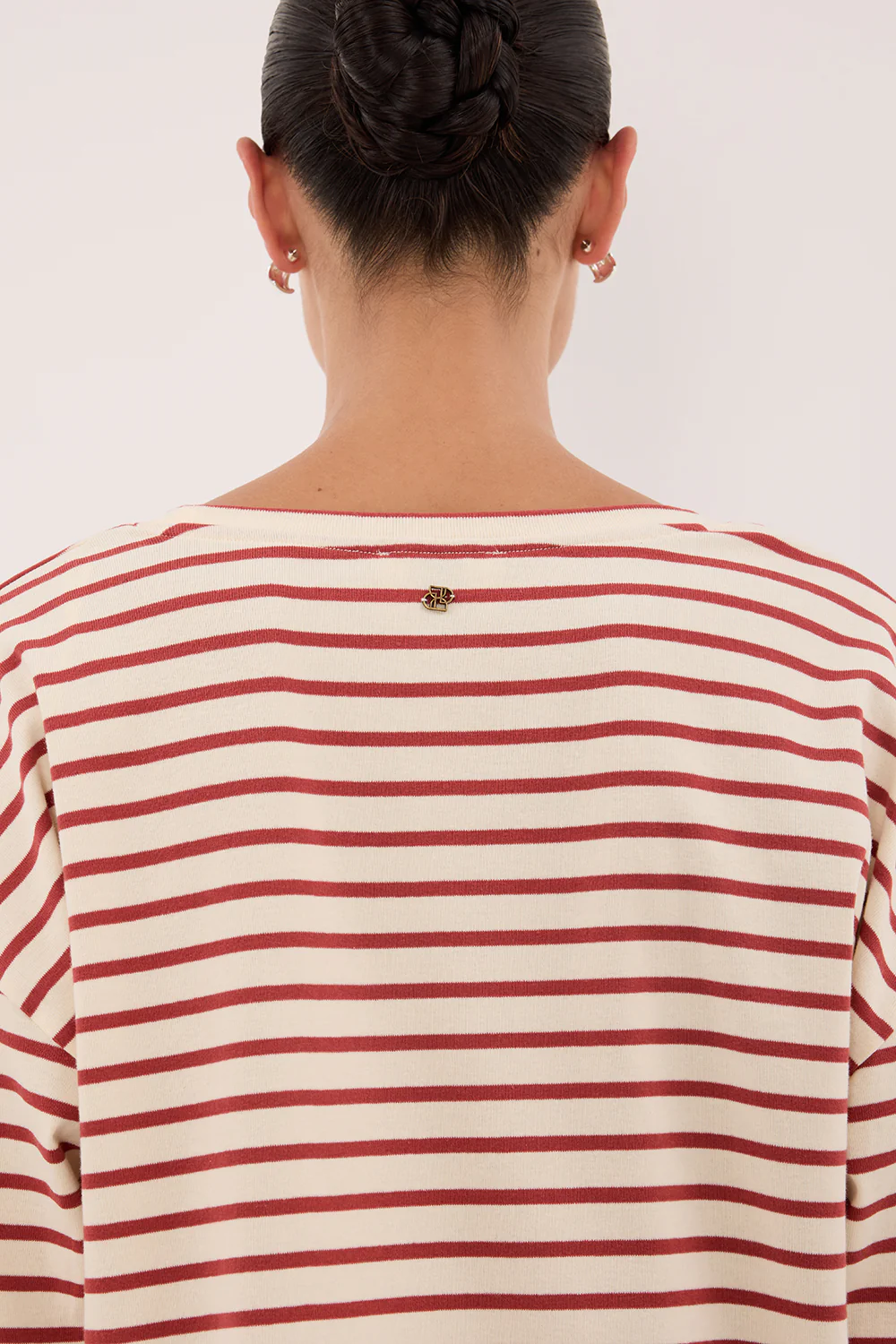 NOLA SAHARA STRIPE LONG SLEEVE TEE - Image 5