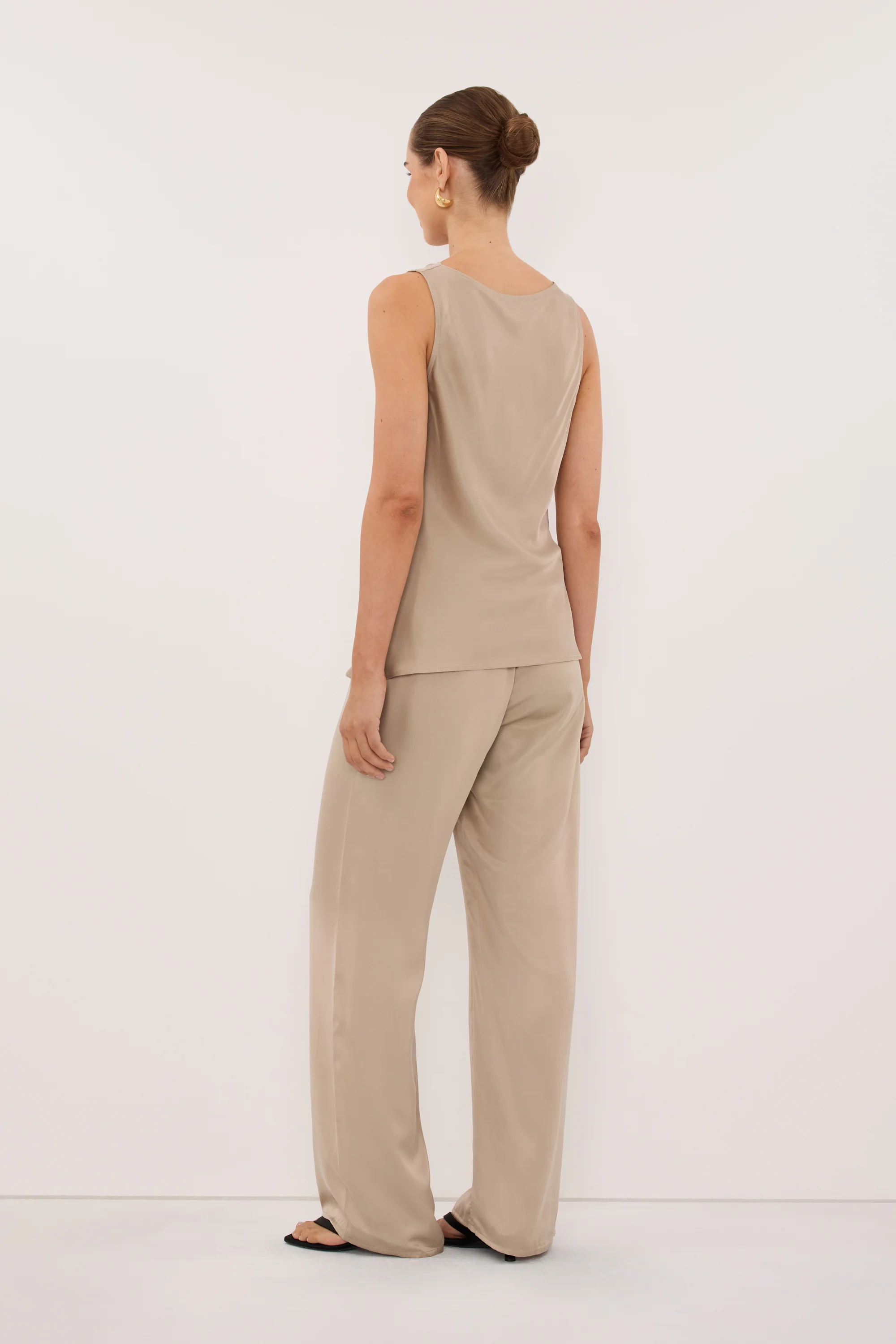 PERCY GOLD SILK PANT - Image 7