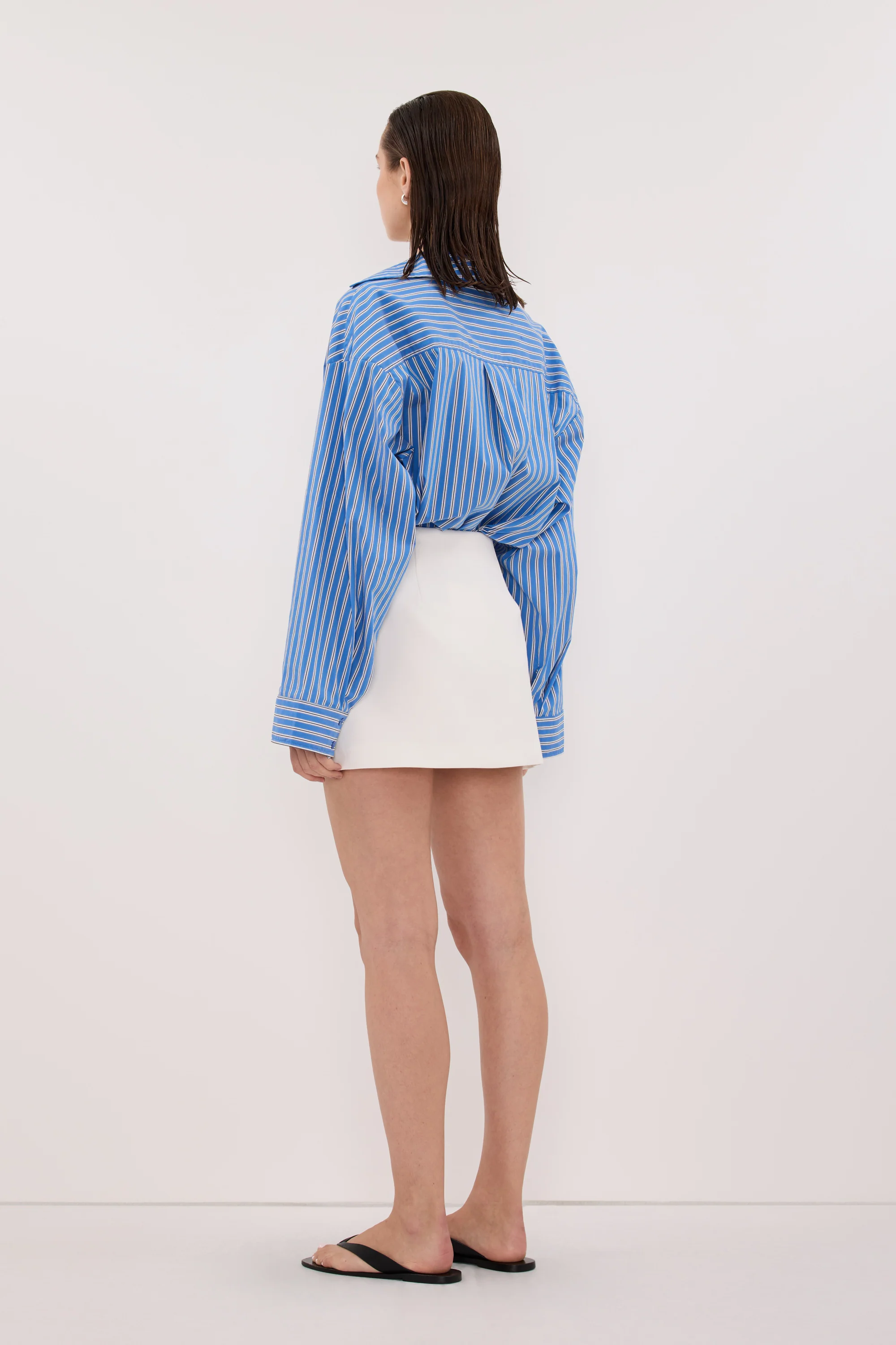 SOHO WHITE TAILORED SKORT - Image 4