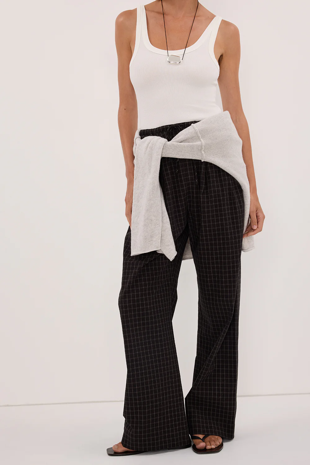 TOVA INK CHECK PANT - Image 2